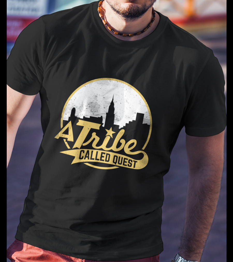 A Tribe Called Quest New York Skyline Silhouette T-Shirt