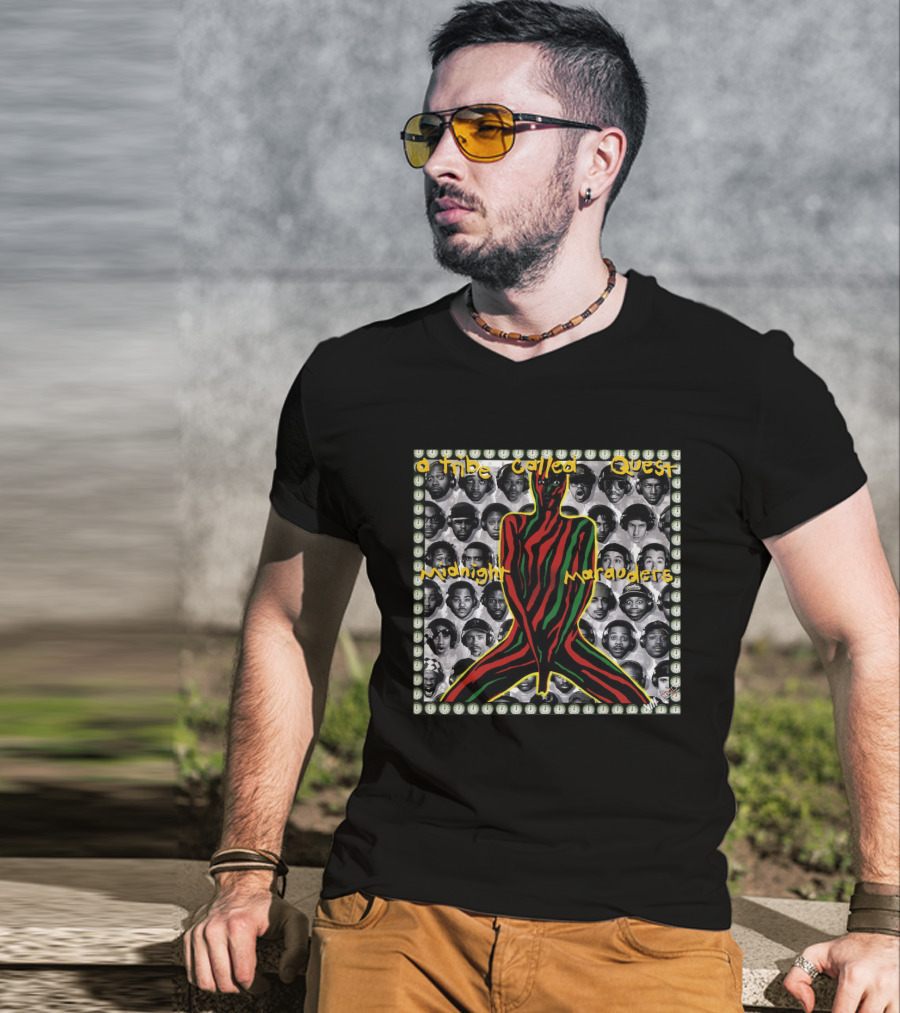 A Tribe Called Quest Midnight Marauders Album Cover T-Shirt