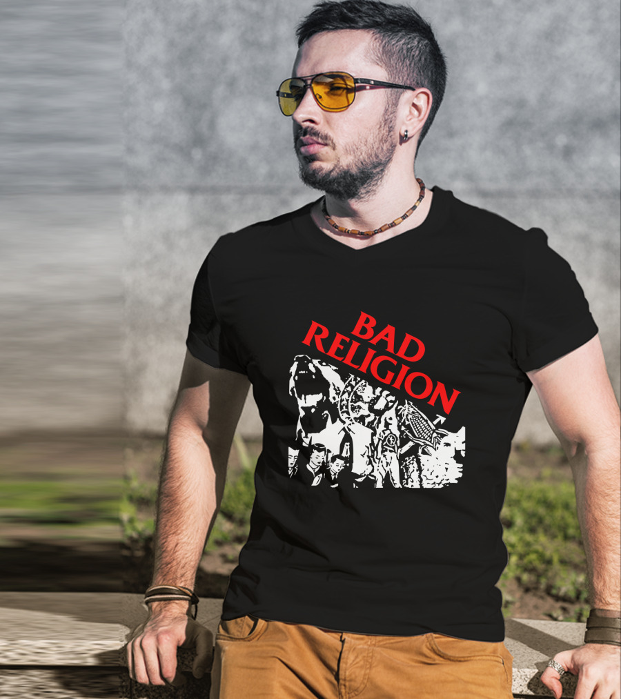 Bad Religion Collage Iconography T-Shirt