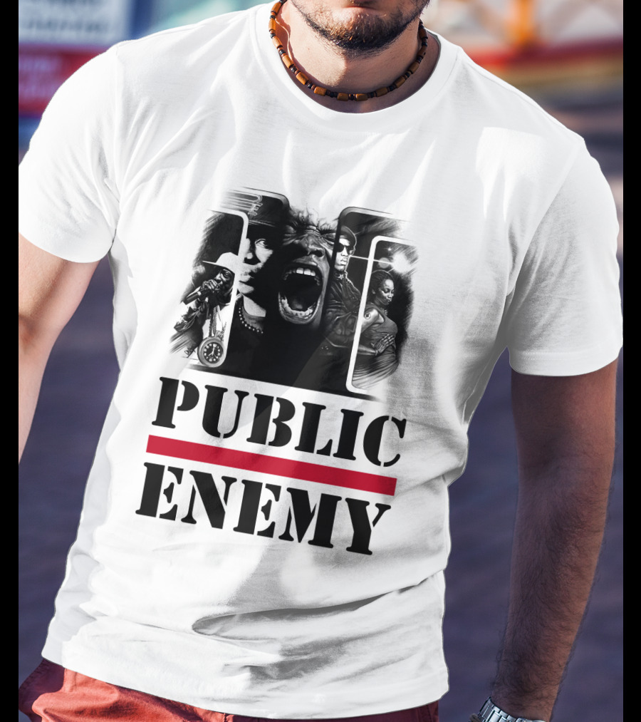 Public Enemy Iconic Hip Hop Music Legacy T-Shirt