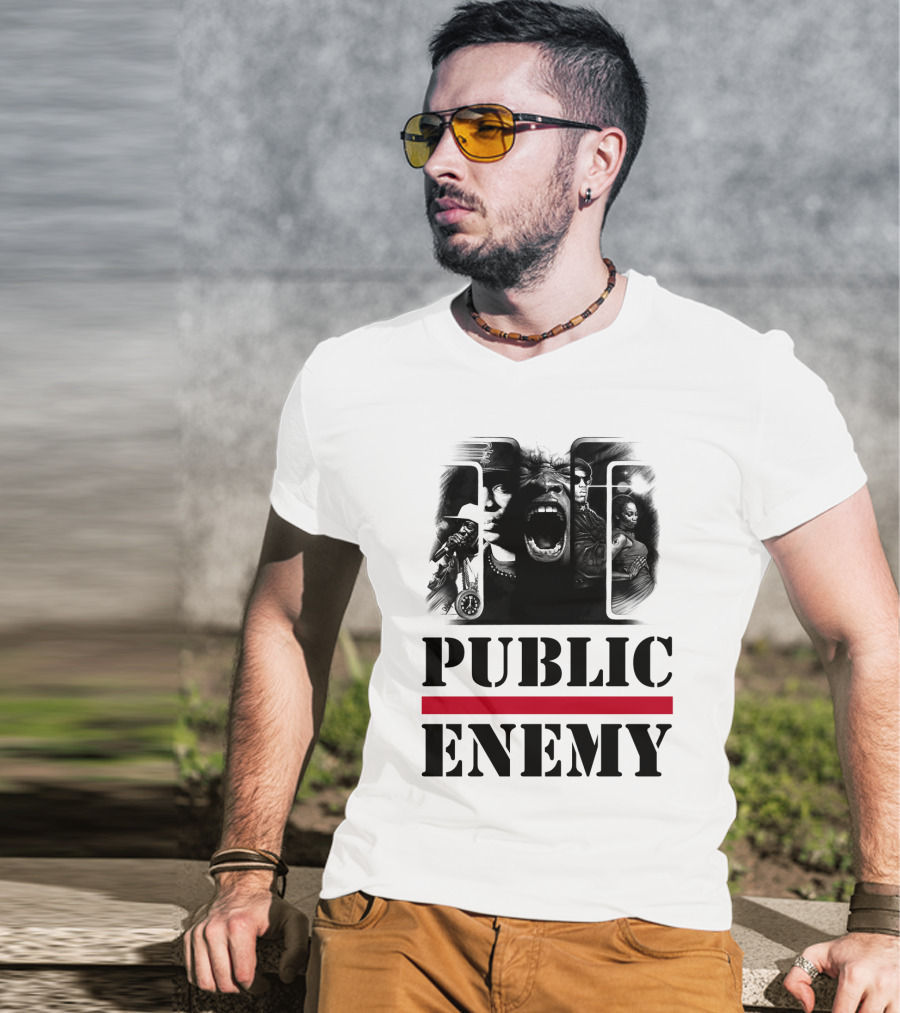 Public Enemy Iconic Hip Hop Music Legacy T-Shirt