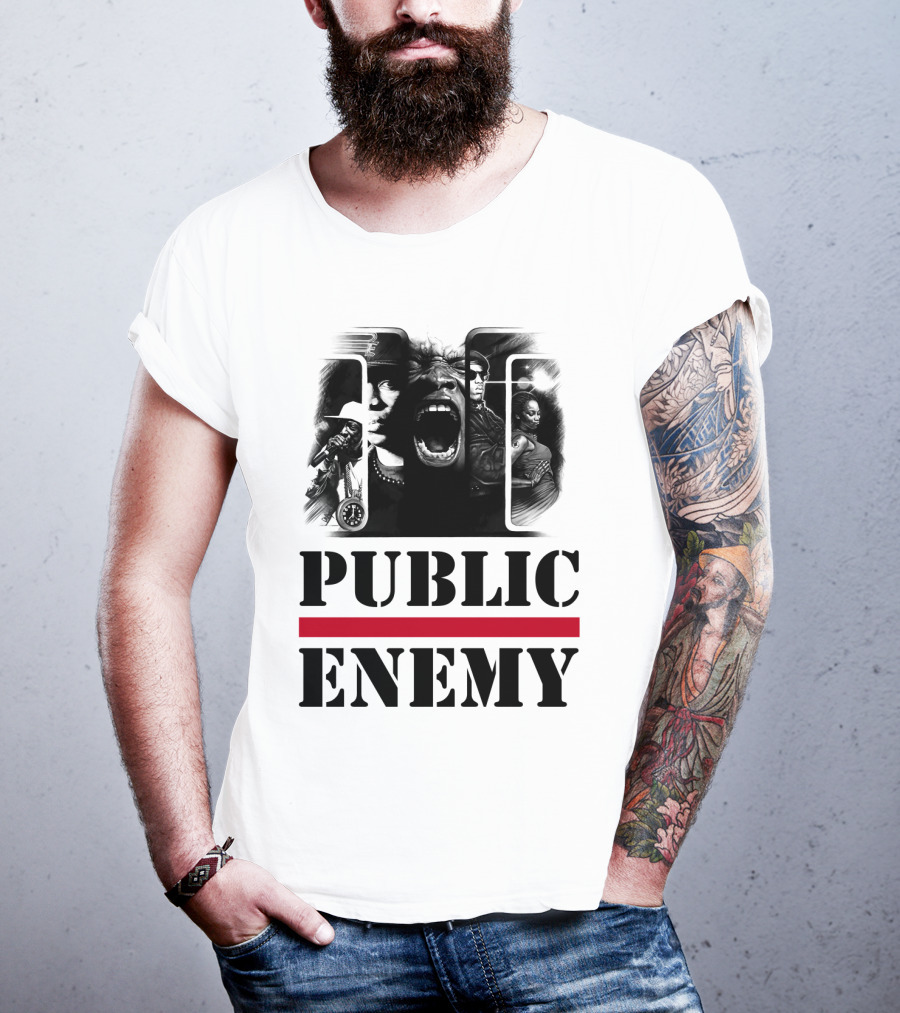 Public Enemy Iconic Hip Hop Music Legacy T-Shirt