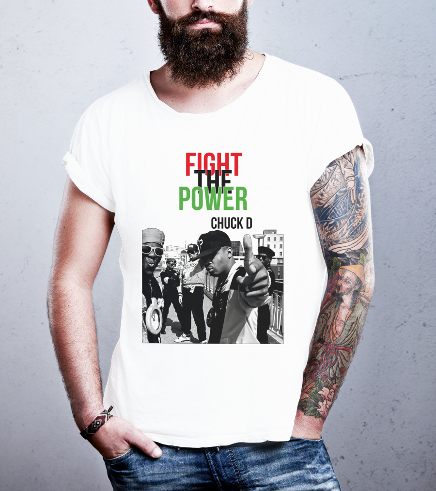 Fight The Power Chuck D T-Shirt