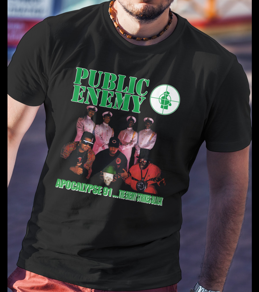 Public Enemy Apocalypse 91 The Enemy Strikes Black T-Shirt