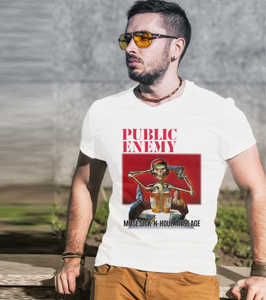 Public Enemy Muse Sick-N-Hour Mess Age T-Shirt