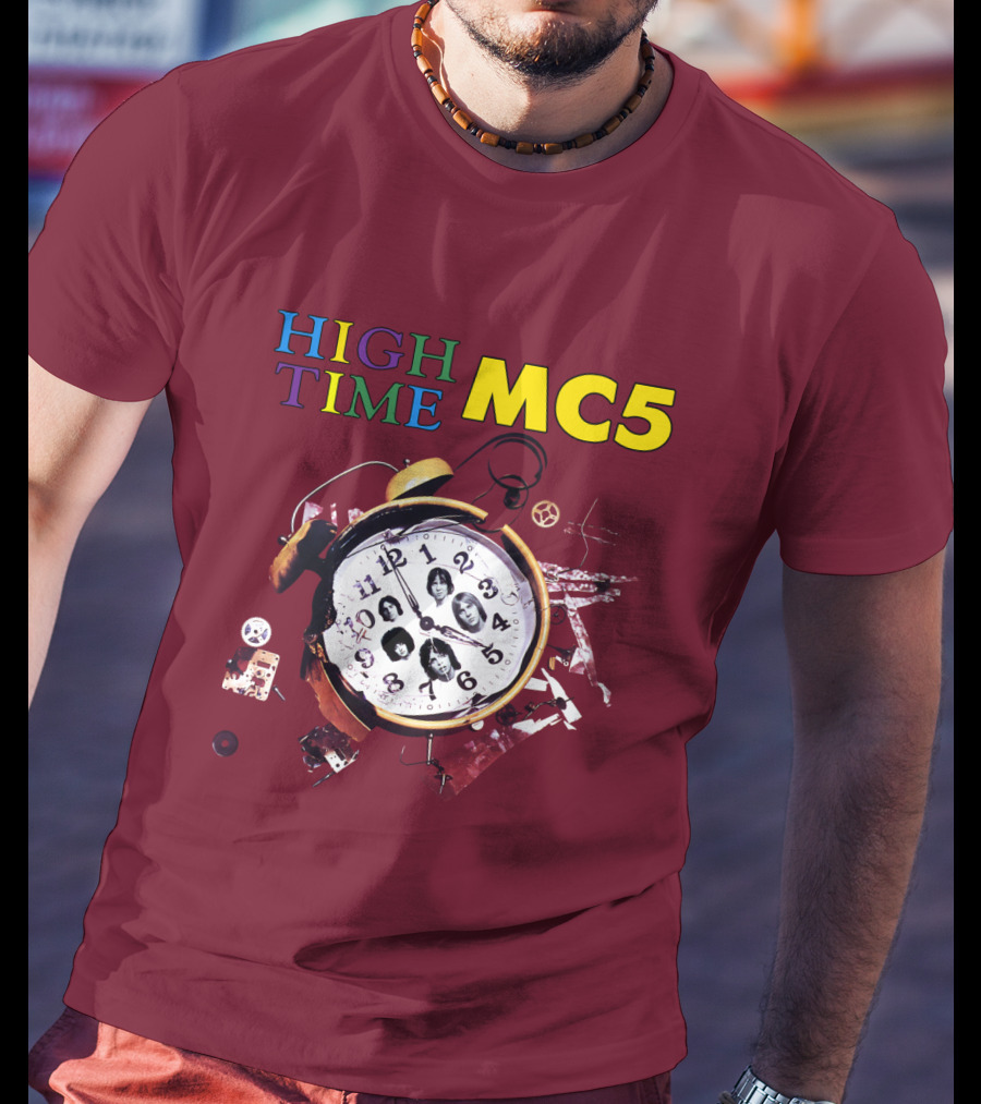 High Time Mc5 Clock T-Shirt
