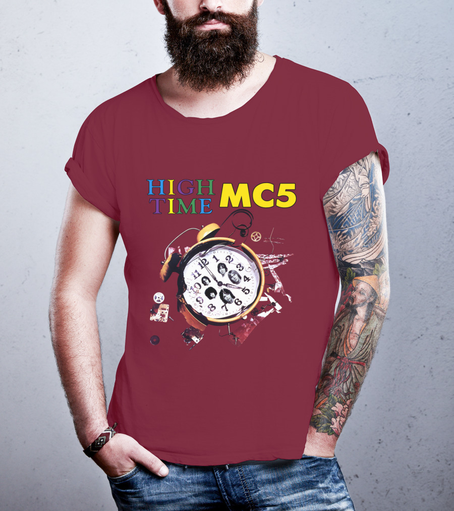 High Time Mc5 Clock T-Shirt