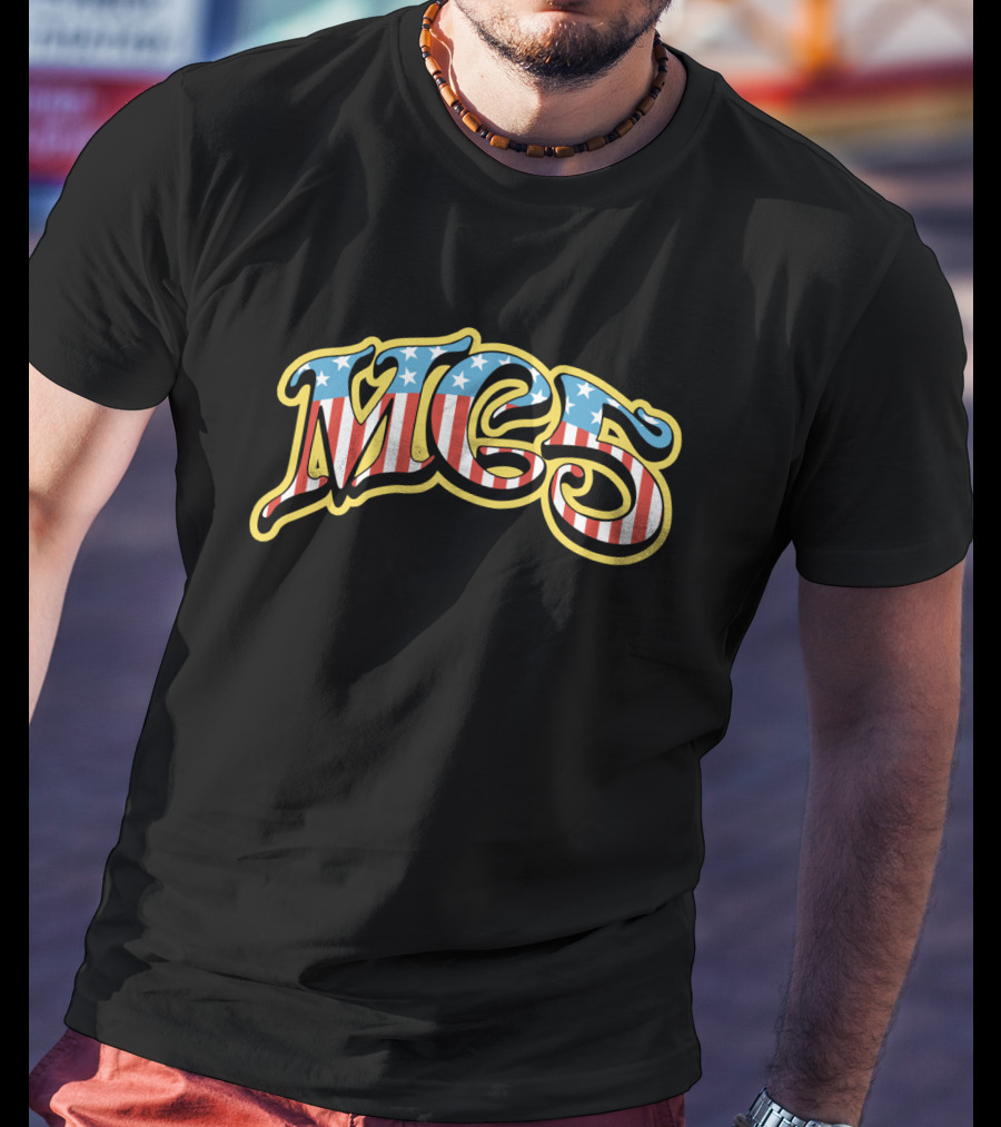 Mc5 American Flag Style T-Shirt