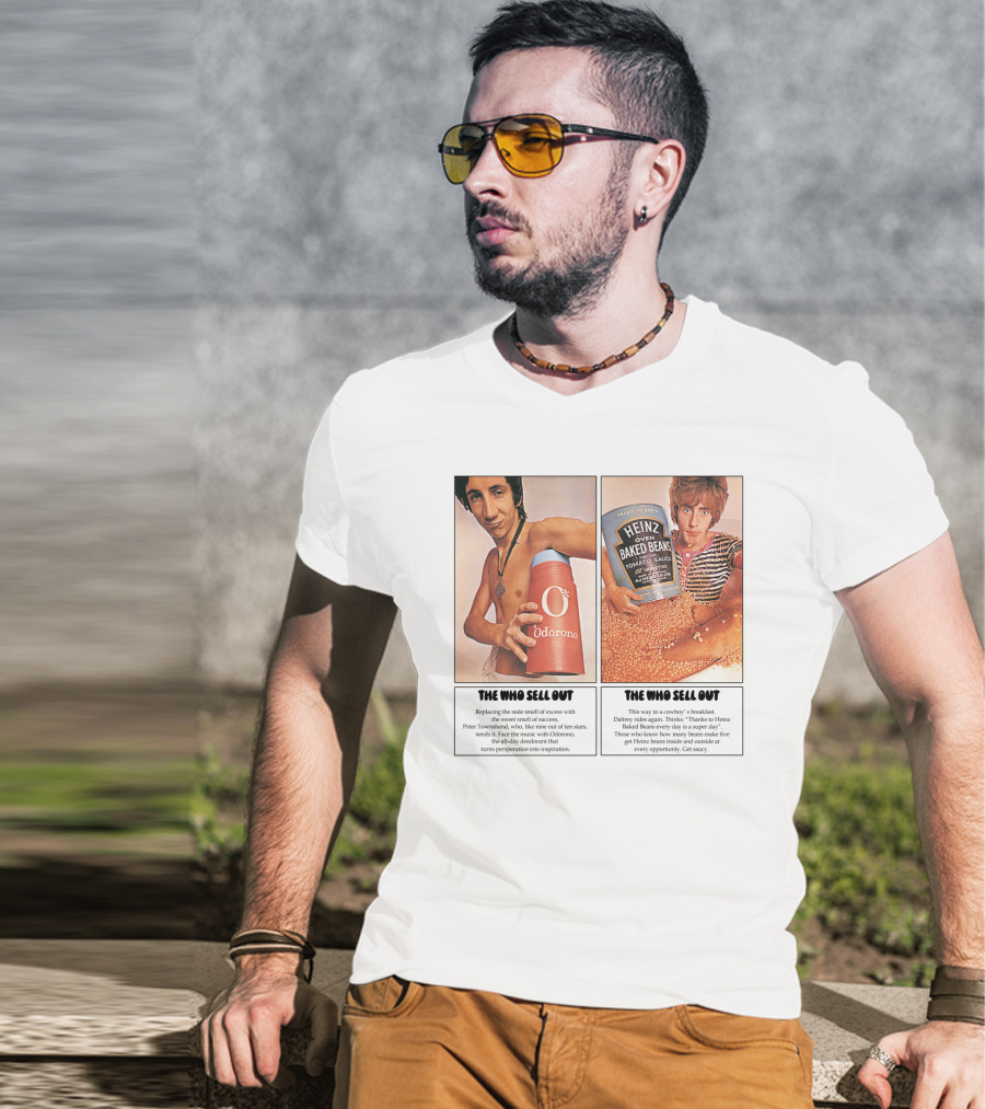 The Who Sell Out Odorono And Heinz Baked Beans T-Shirt