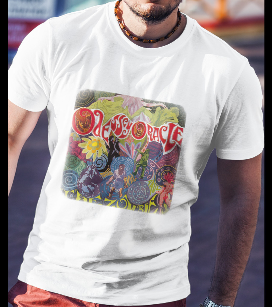 Odessey And Oracle The Zombies Psychedelic Floral T-Shirt