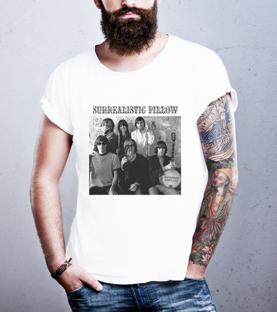 Jefferson Airplane Surrealistic Pillow 1967 Album Cover Photo T-Shirt