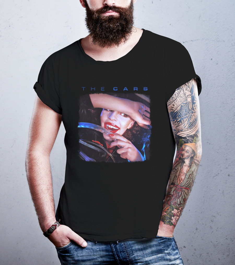 The Cars Vintage Album Cover Just What I Needed Iconic Art Retro Style T-Shirt