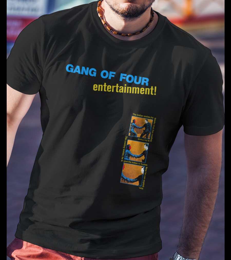 Gang Of Four Entertainment Indian Smiles Band Concept T-Shirt
