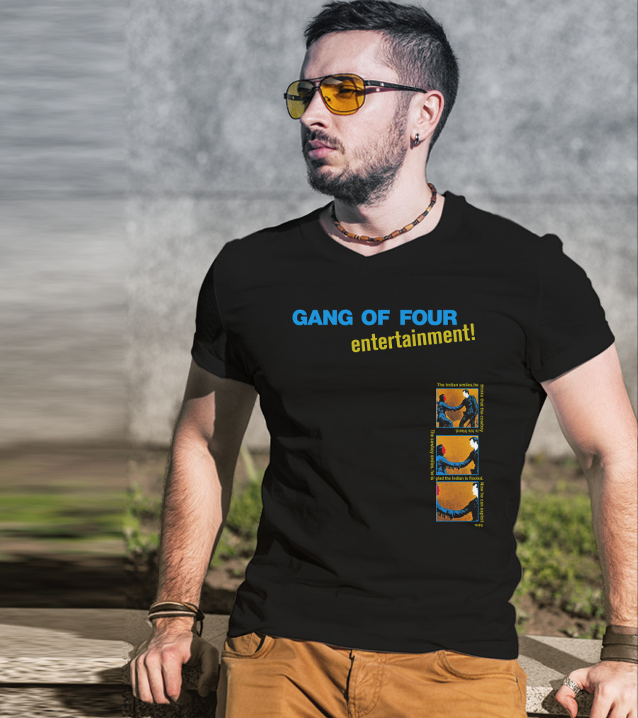 Gang Of Four Entertainment Indian Smiles Band Concept T-Shirt
