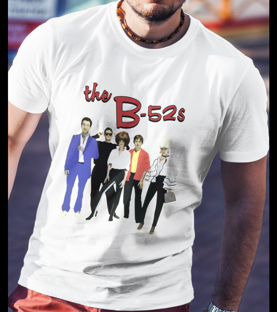 The B-52s Retro Band Lineup T-Shirt