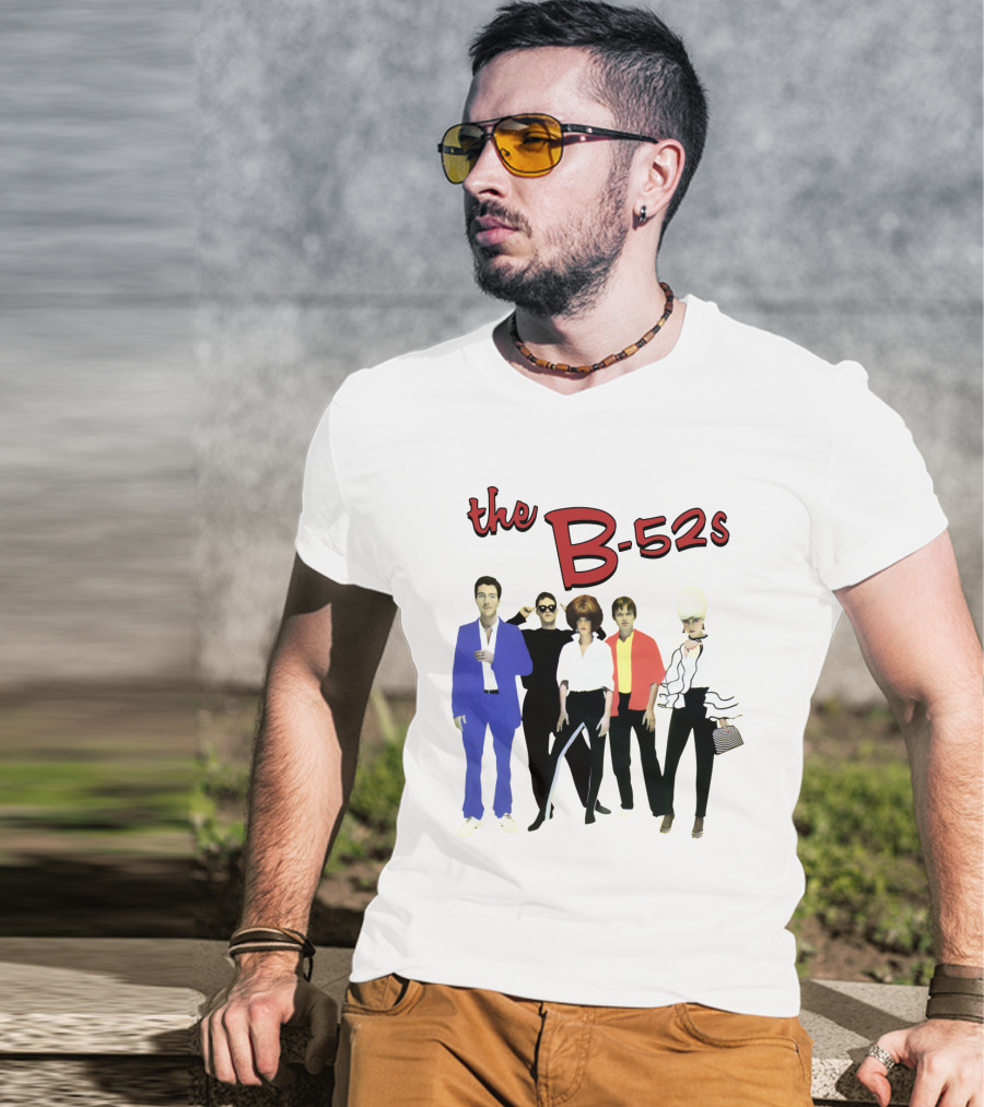 The B-52s Retro Band Lineup T-Shirt