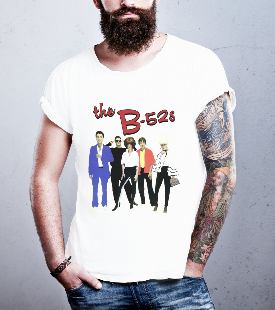 The B-52s Retro Band Lineup T-Shirt