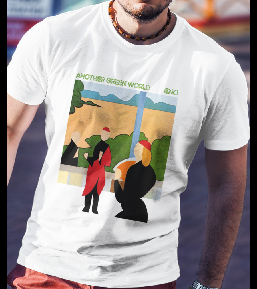 Another Green World Eno Album Artwork Geometric Figures T-Shirt