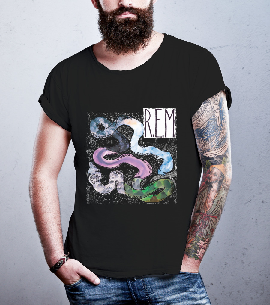 R.e.m. Reckoning Camera Seven Chinese Brothers Southeastern United States Letter Never Sent T-Shirt