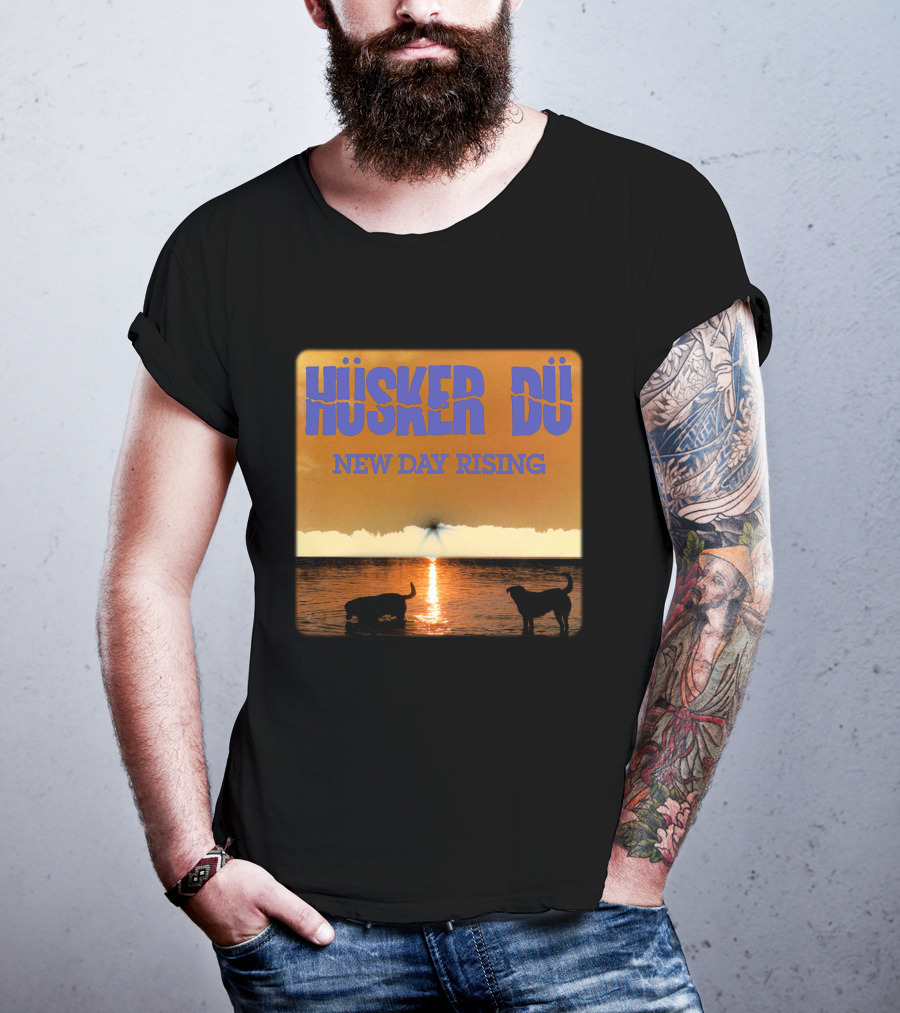 Hüsker Dü New Day Rising Sunrise Dogs T-Shirt