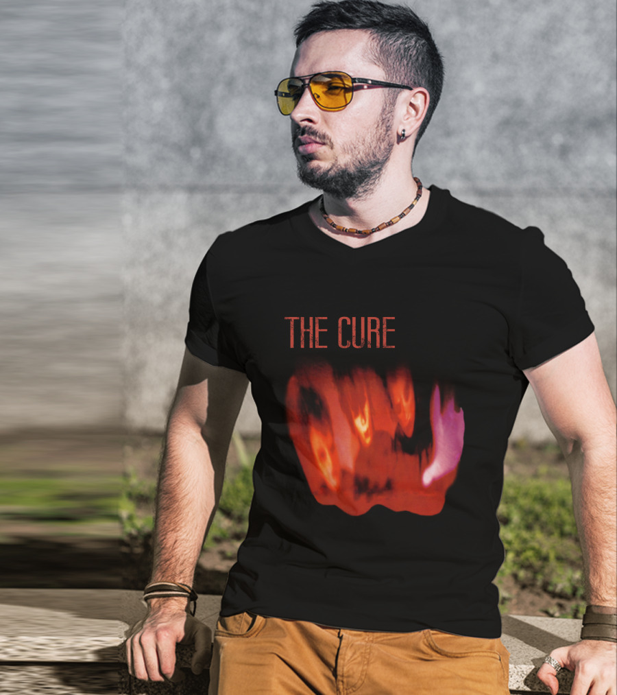 The Cure Pornography Album Cover Art T-Shirt