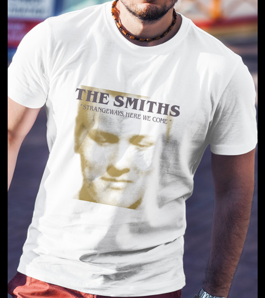 The Smiths Strangeways Here We Come Album Cover Face T-Shirt
