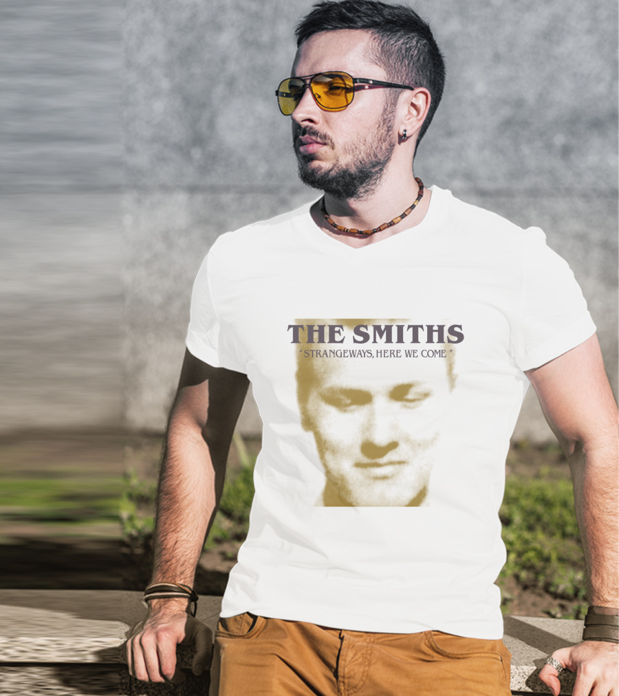 The Smiths Strangeways Here We Come Album Cover Face T-Shirt