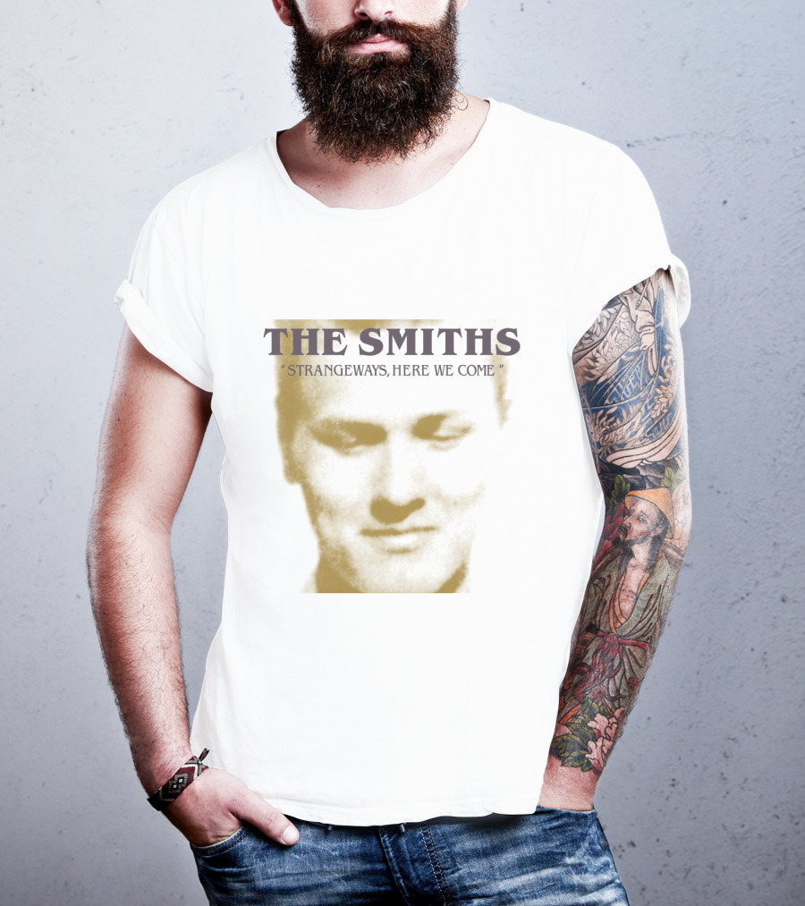 The Smiths Strangeways Here We Come Album Cover Face T-Shirt