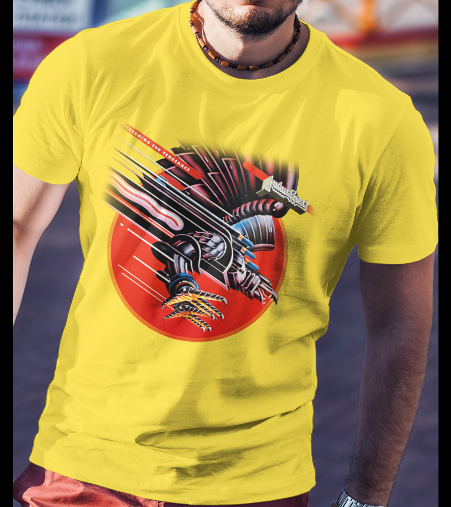 Judas Priest Screaming For Vengeance Metal Eagle T-Shirt