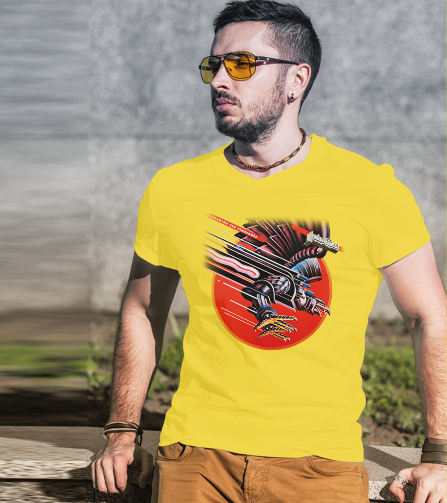 Judas Priest Screaming For Vengeance Metal Eagle T-Shirt