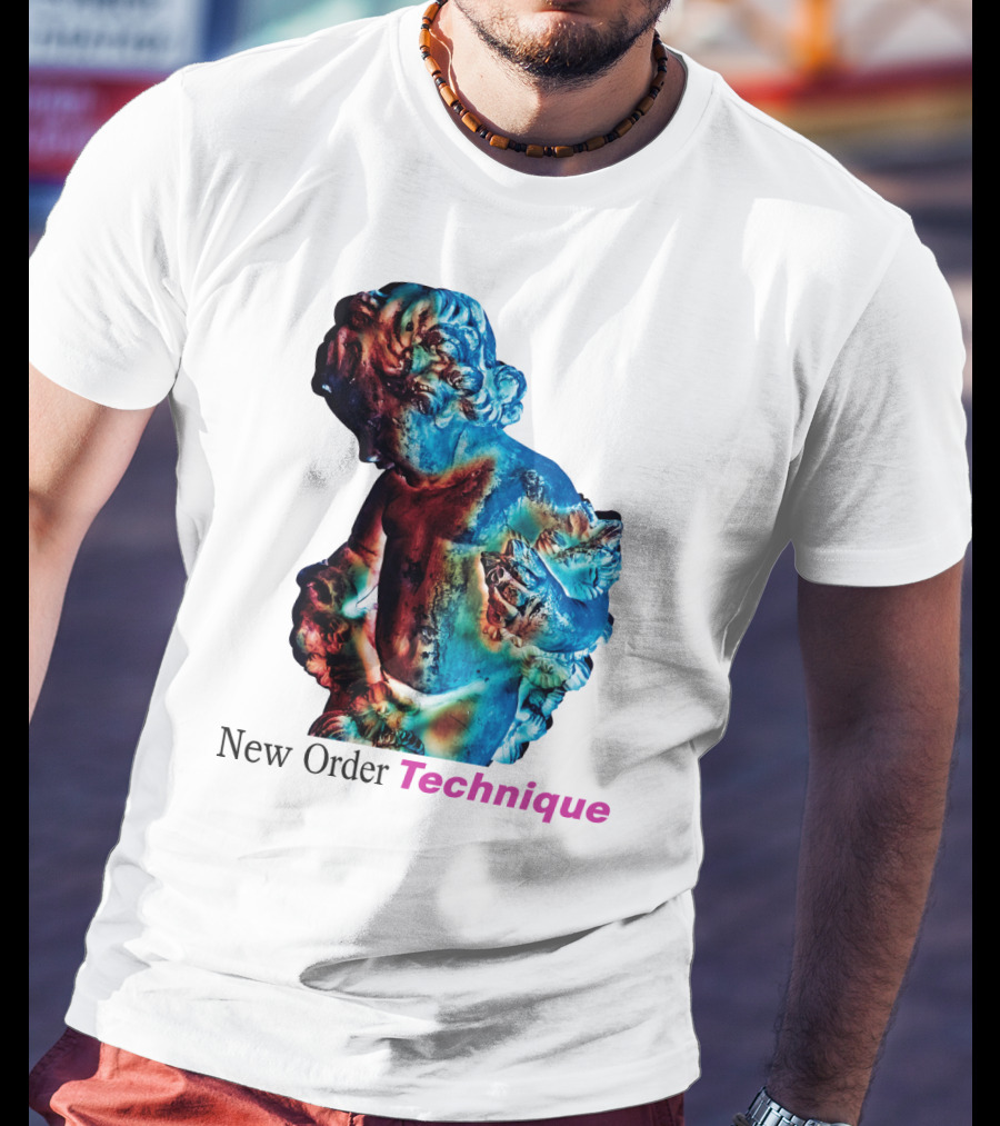 New Order Technique Album Sculpture T-Shirt