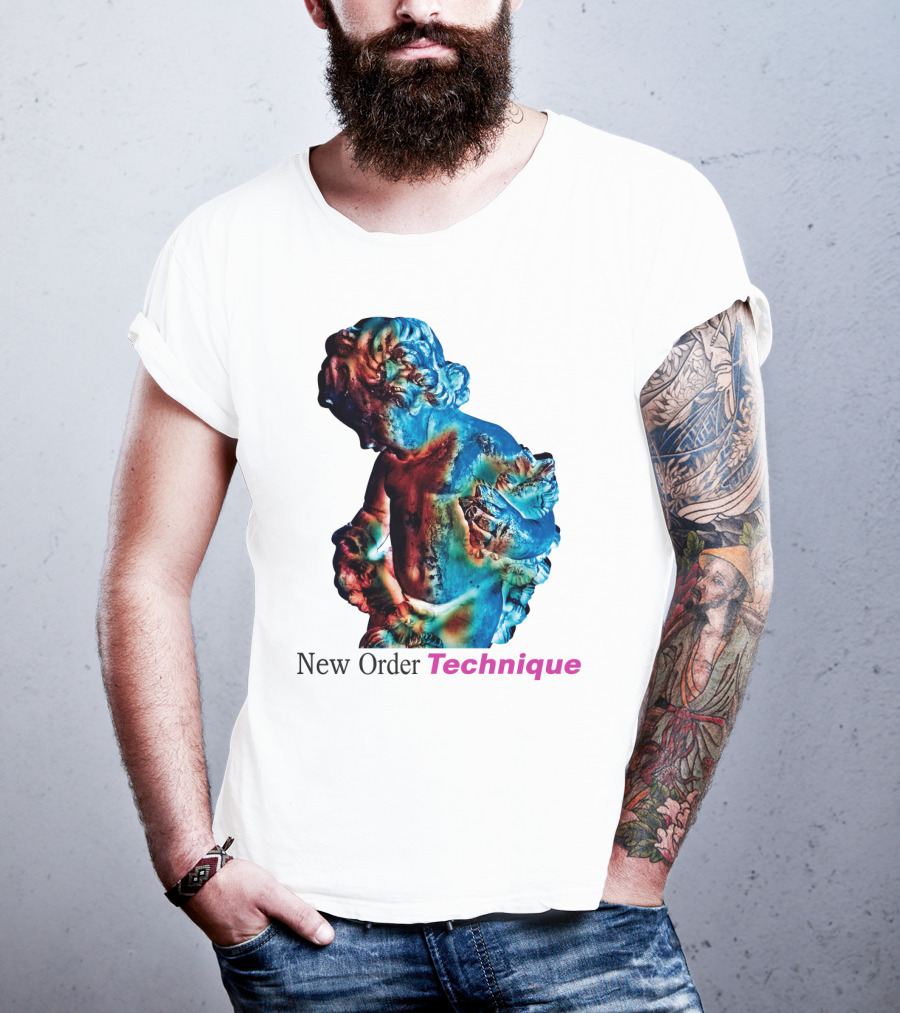 New Order Technique Album Sculpture T-Shirt