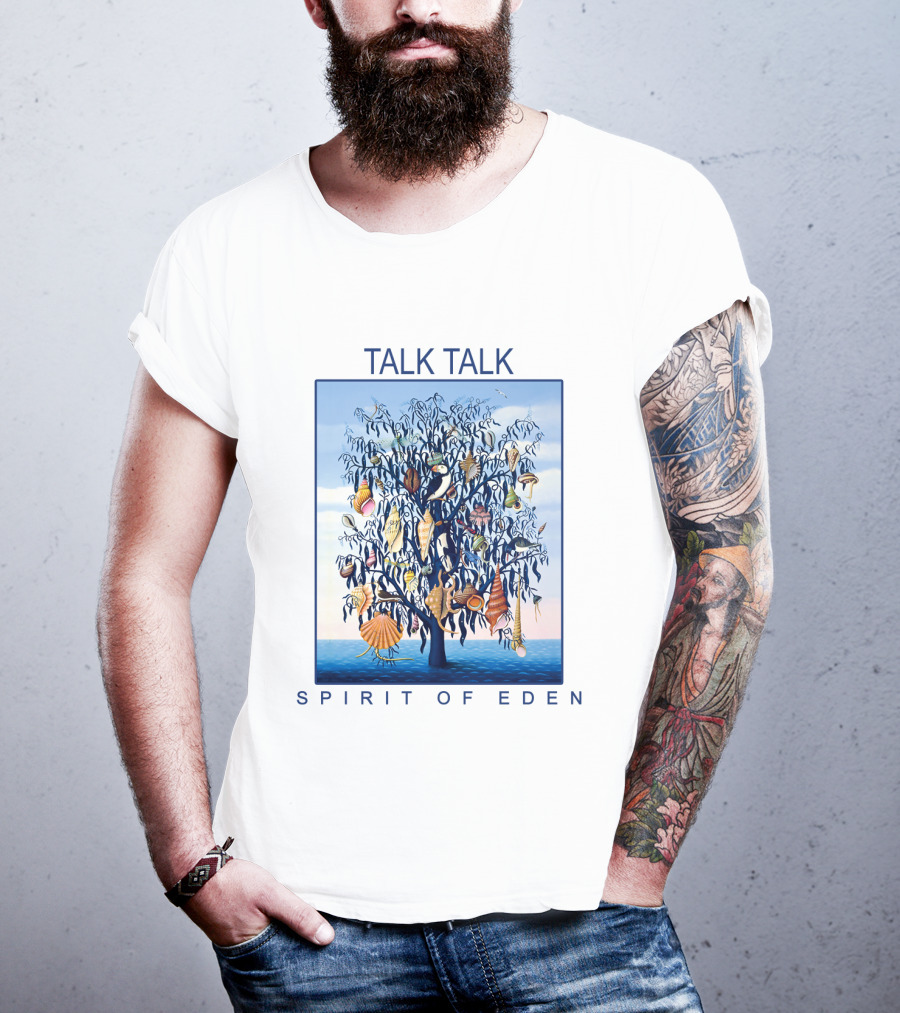 Talk Talk Spirit Of Eden Tree With Shells And Leaves T-Shirt
