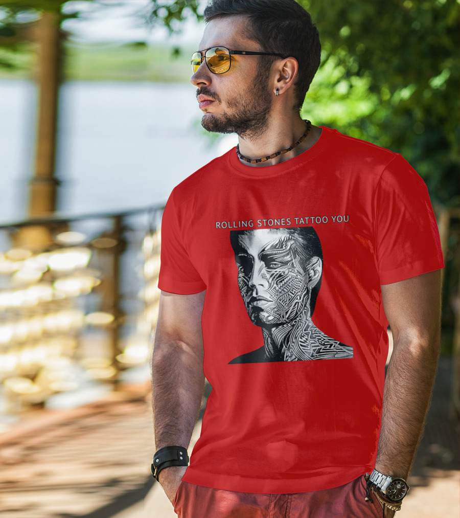 Rolling Stones Tattoo You Face Art T-Shirt