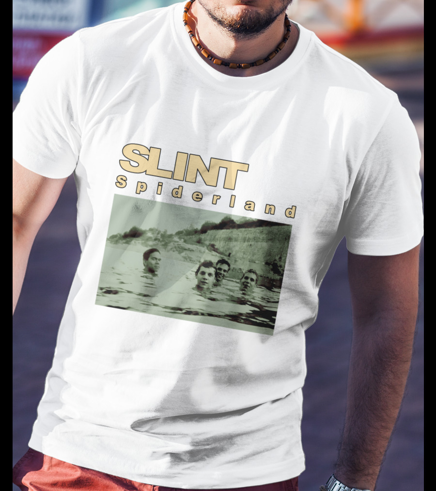 SLINT Spiderland Band Album Cover Swimming Image T-Shirt