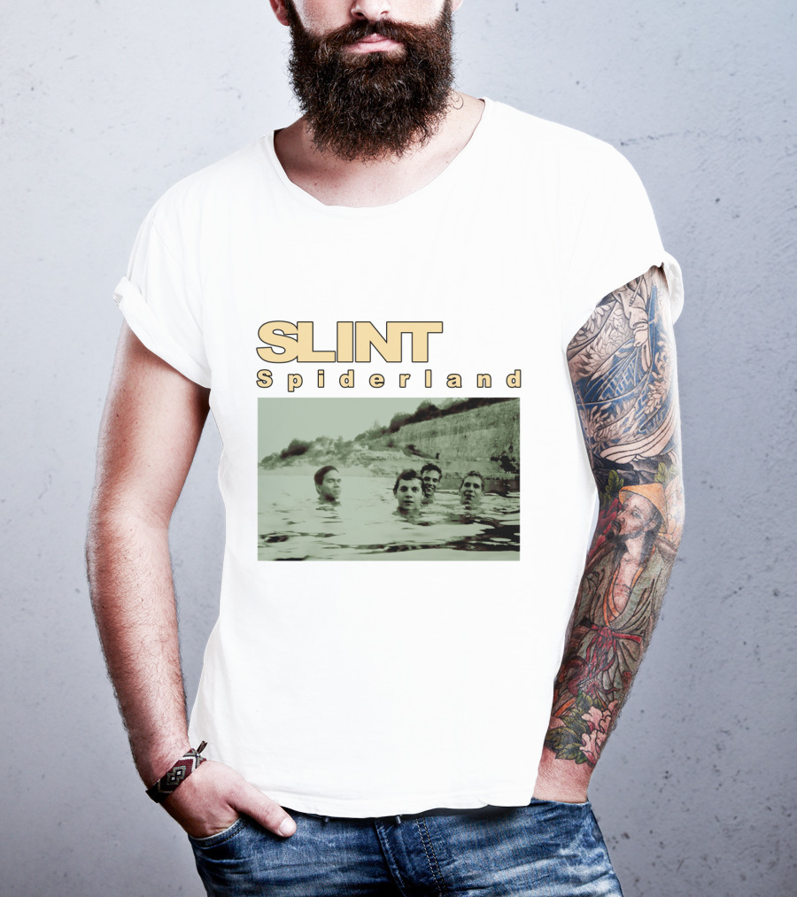 SLINT Spiderland Band Album Cover Swimming Image T-Shirt