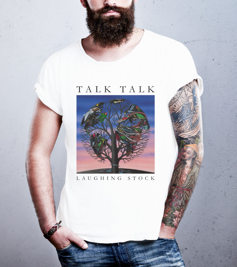 Talk Talk Laughing Stock Surreal Tree With Birds T-Shirt