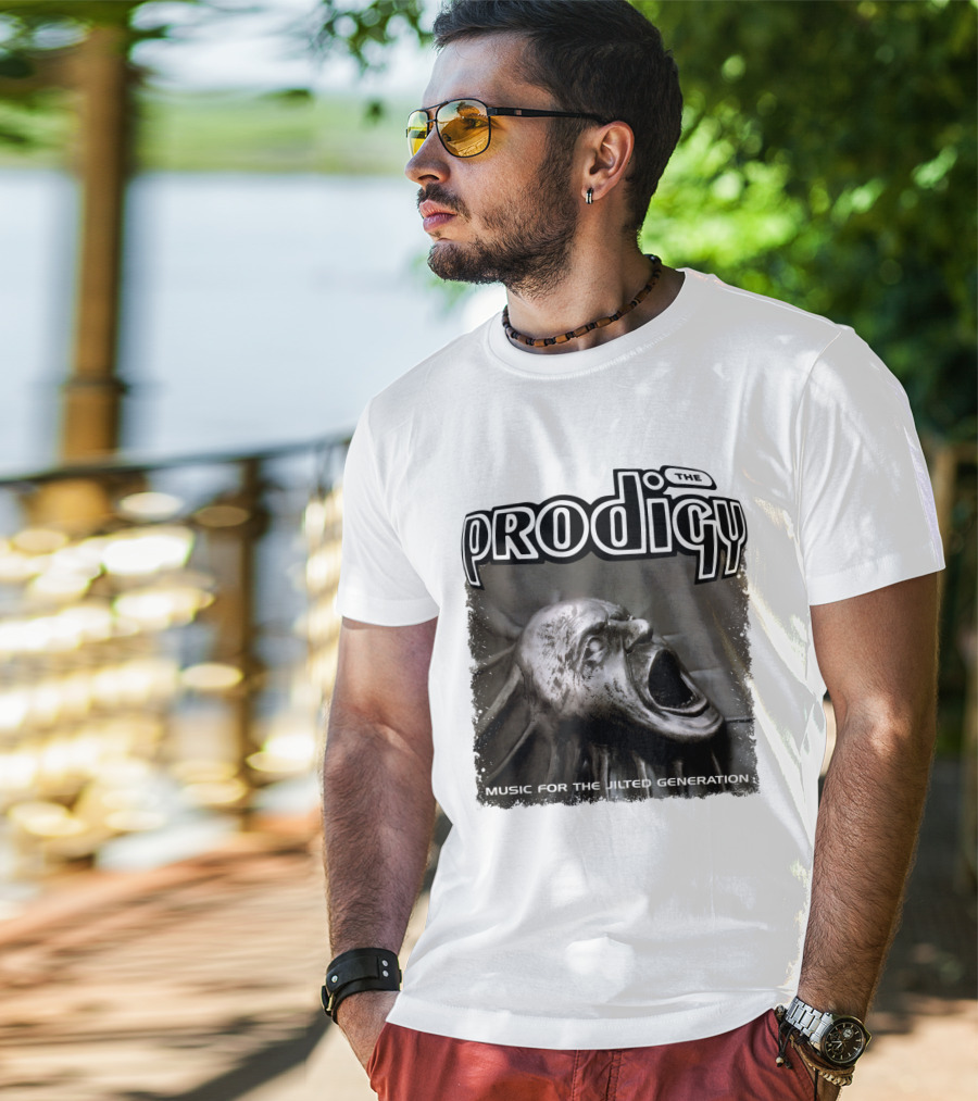 The Prodigy Music For The Jilted Generation Statue Image T-Shirt