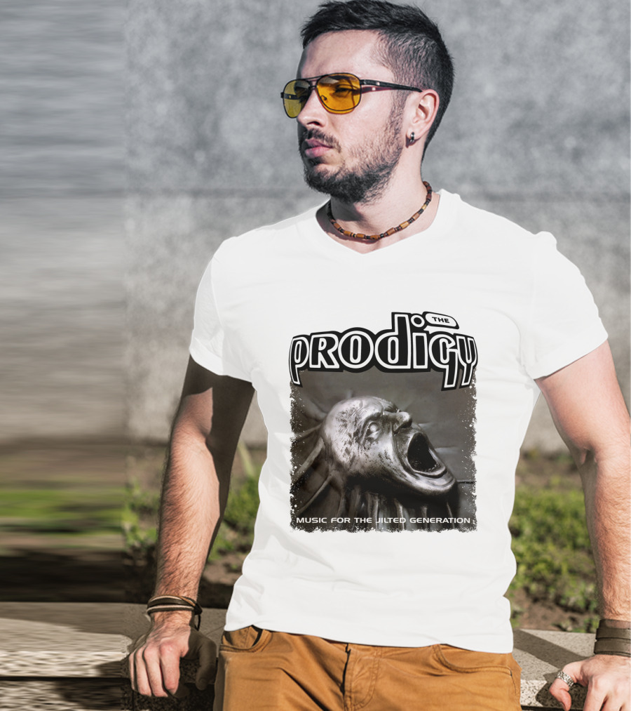 The Prodigy Music For The Jilted Generation Statue Image T-Shirt