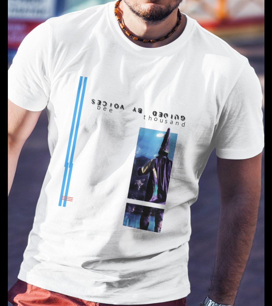 Guided By Voices Bee Thousand Wizard Reflection Retro Album Cover T-Shirt