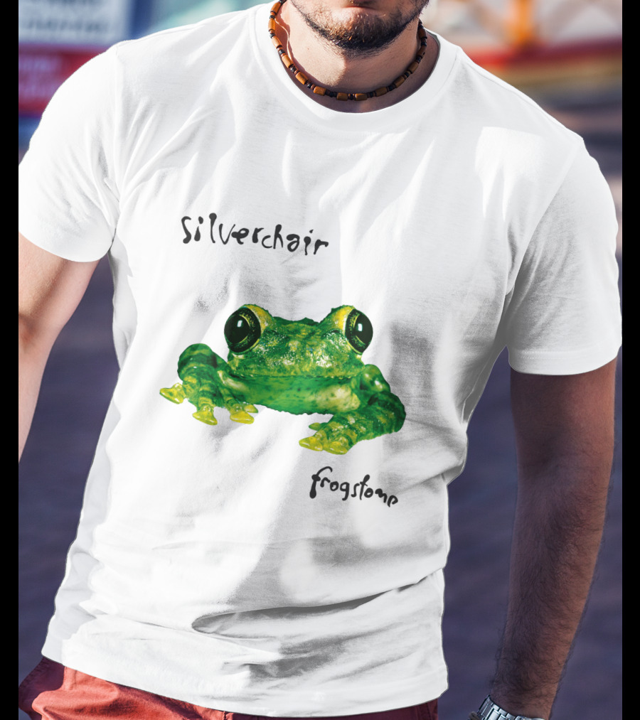 Silverchair Frogstomp Frog Green Eyes T-Shirt