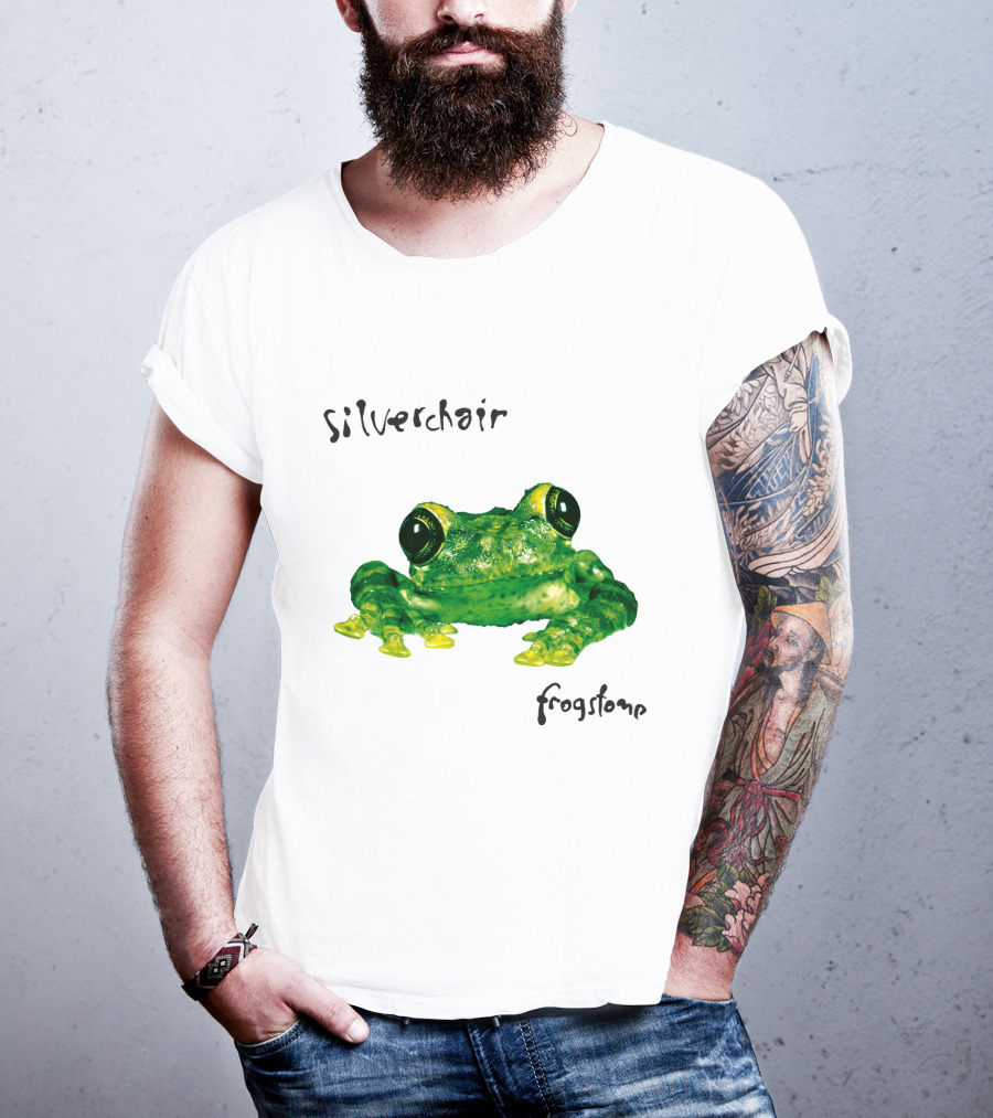 Silverchair Frogstomp Frog Green Eyes T-Shirt