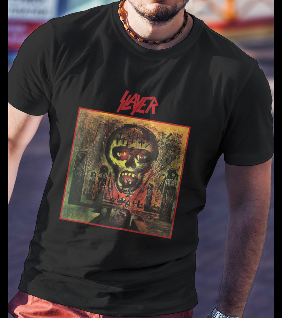 Slayer Seasons In The Abyss Skull T-Shirt