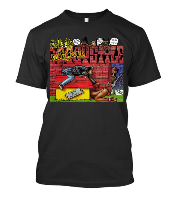 Snoop Doggy Dogg Doggystyle Album Cover Comic Be Ware Of Dogg 1993 T-Shirt