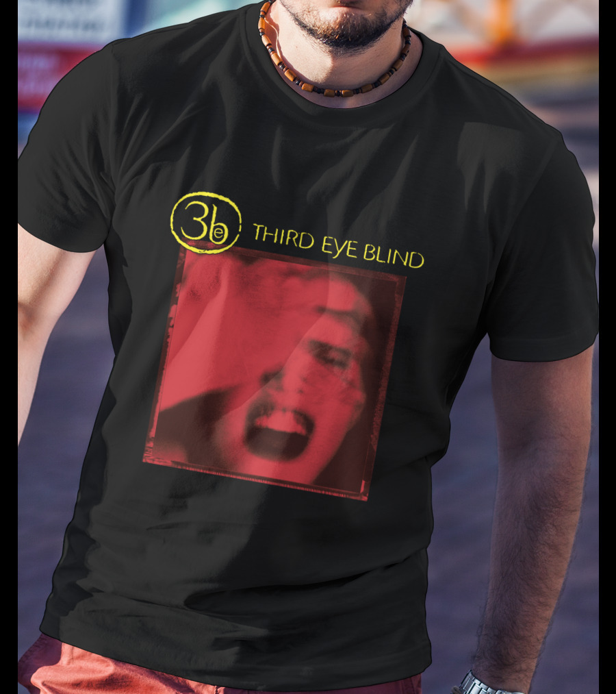 3eb Third Eye Blind Red Portrait Iconic Album Cover T-Shirt