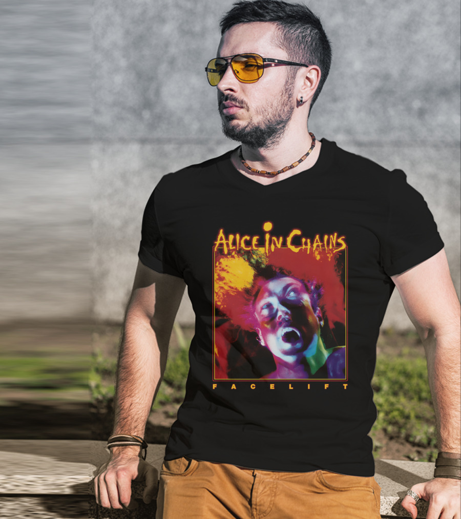 Alice In Chains Facelift Album Cover T-Shirt