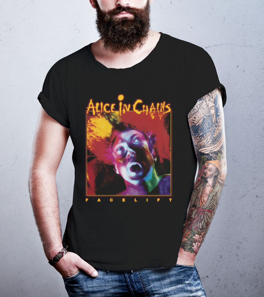 Alice In Chains Facelift Album Cover T-Shirt