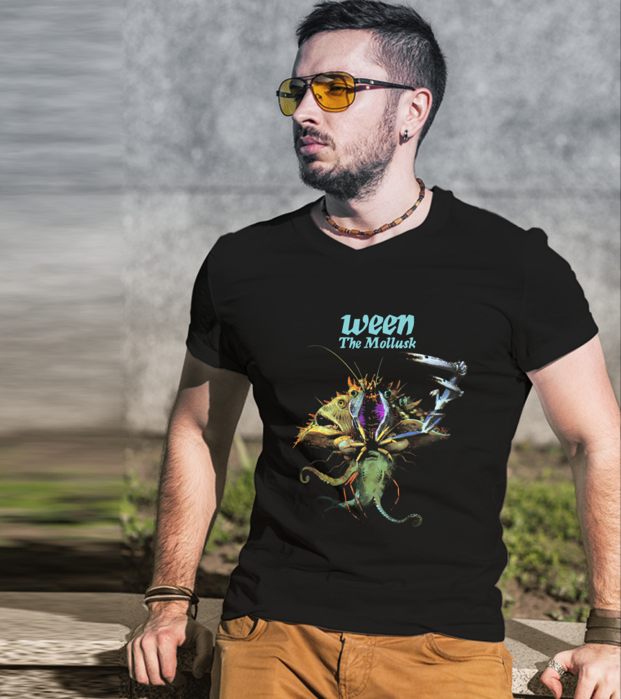 Ween The Mollusk Sea Creature T-Shirt