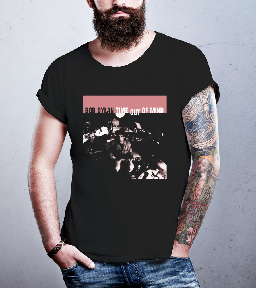 Bob Dylan Time Out Of Mind Album Cover Studio Session T-Shirt