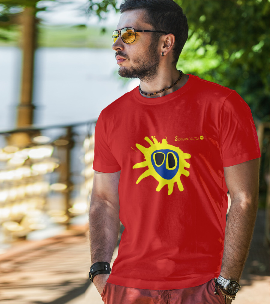 Primal Scream Screamadelica Iconic Sunburst T-Shirt
